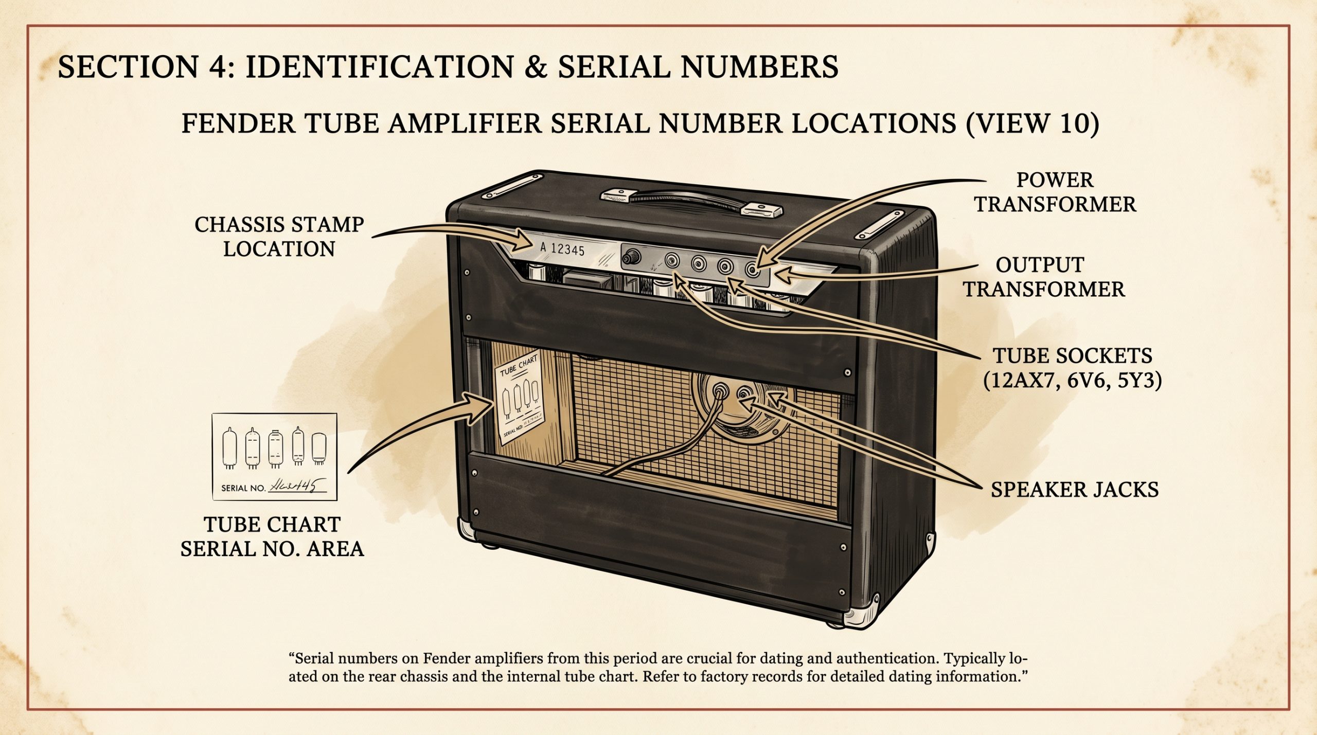 fender tube amp serial number detail 10