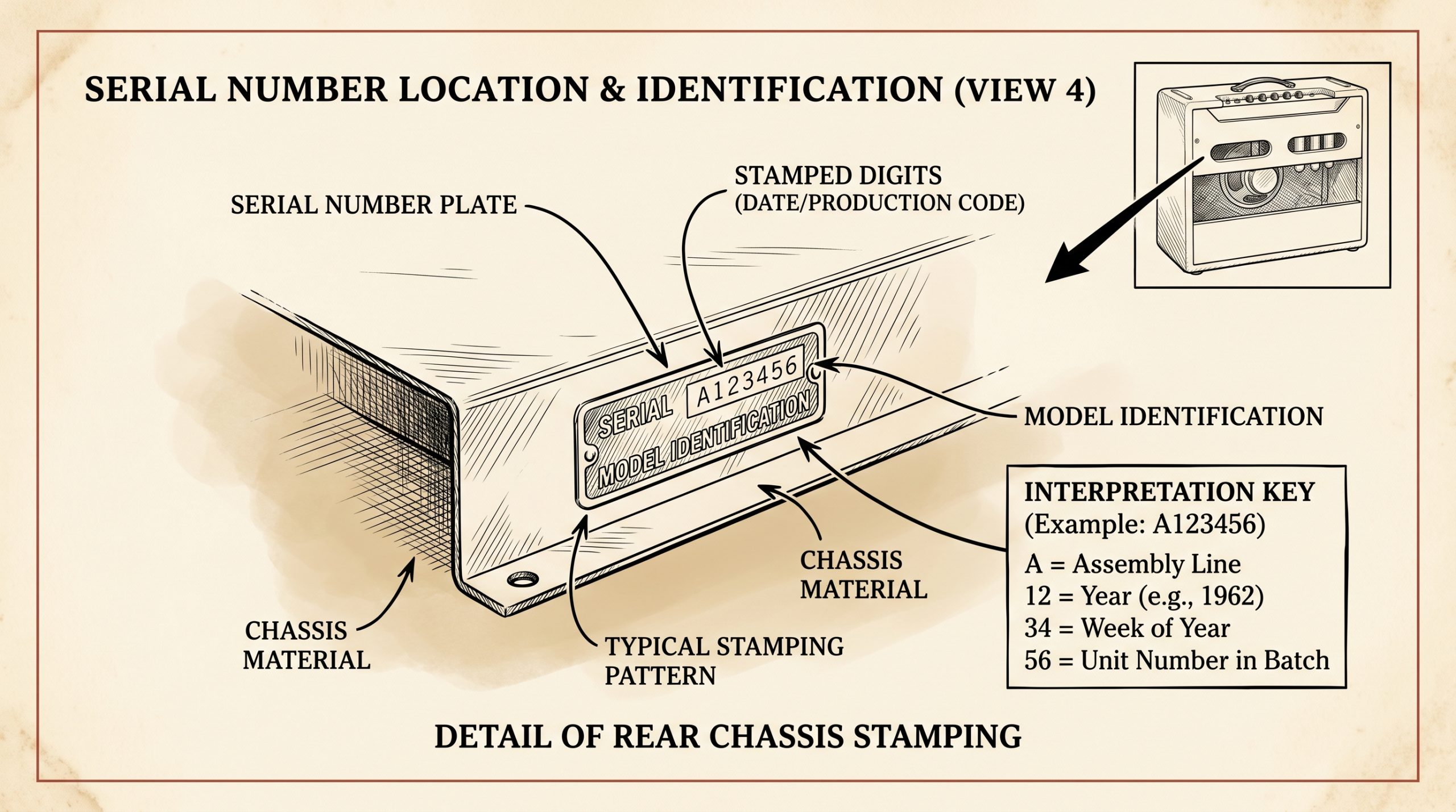 fender tube amp serial number detail 4