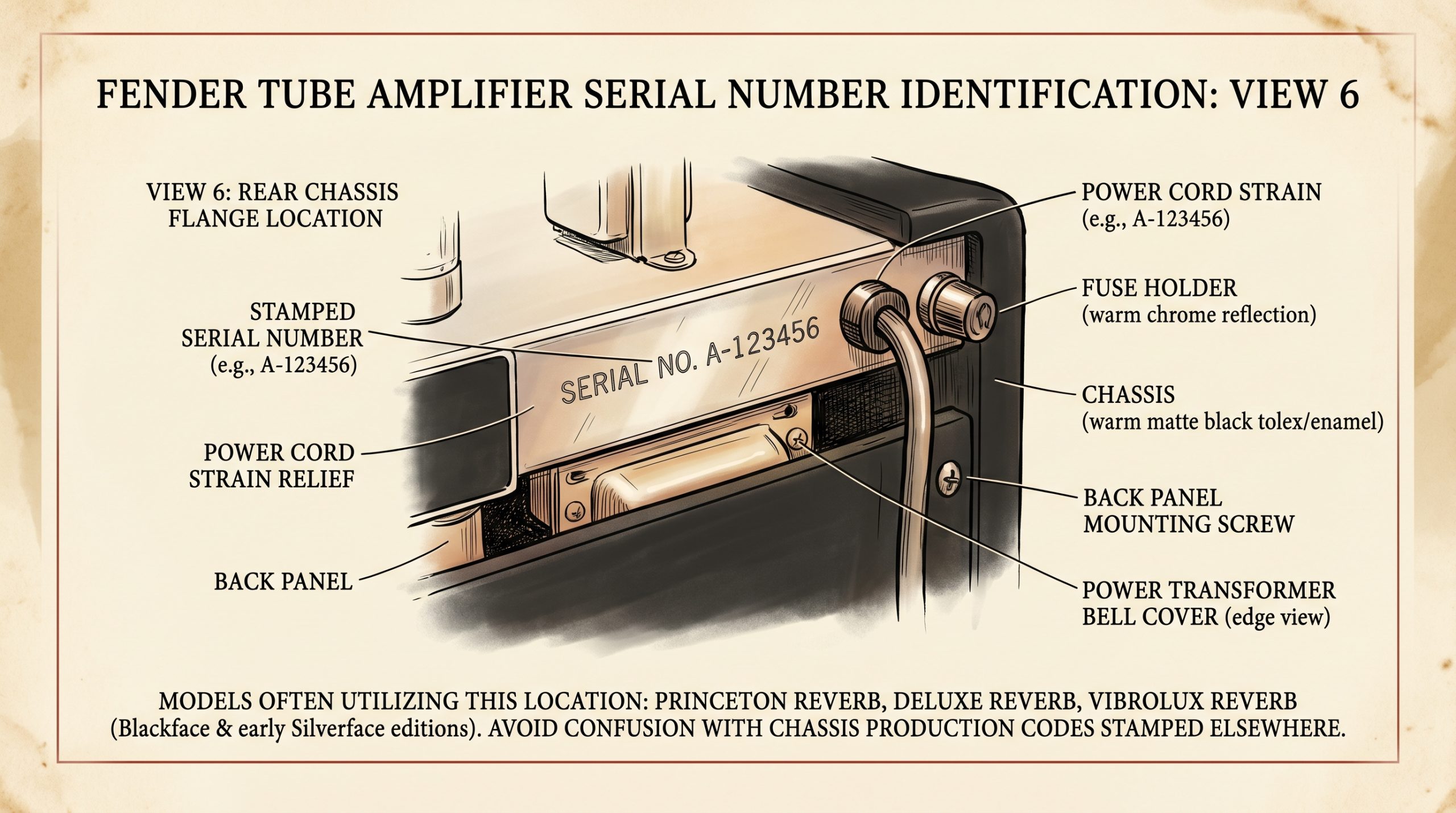 fender tube amp serial number detail 6