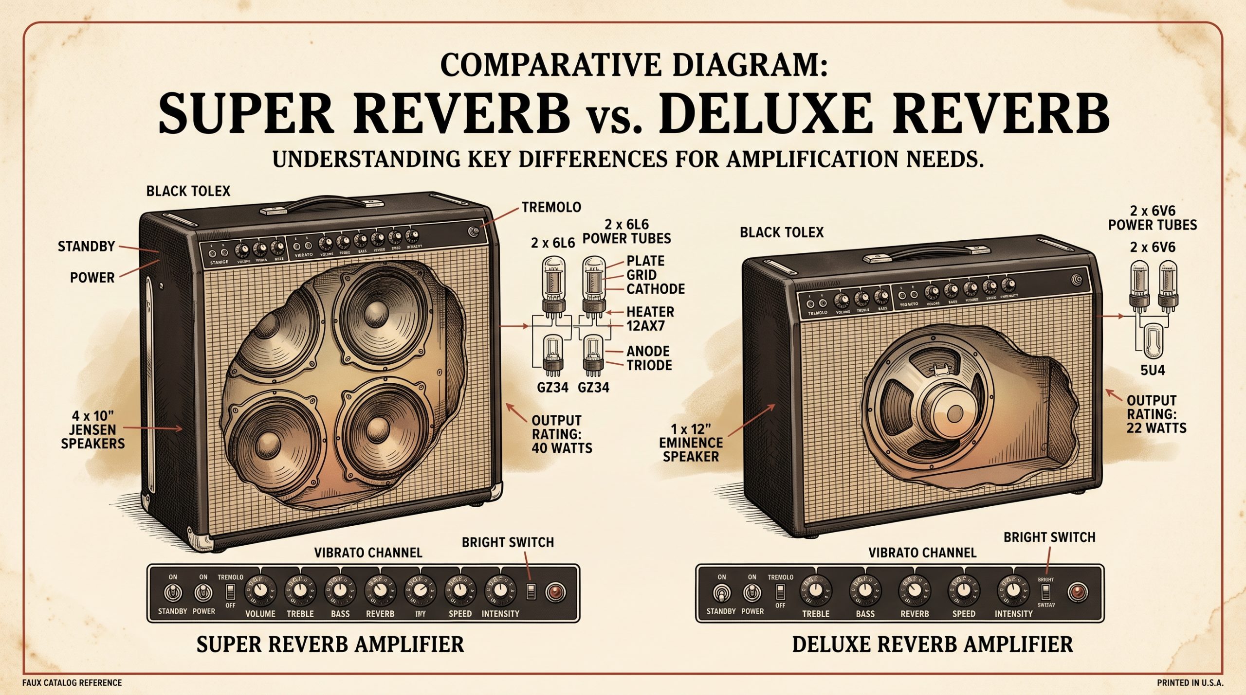 super reverb vs deluxe reverb detail 2
